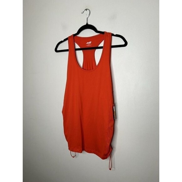 Avia Women's Active Lifestyle Crewneck Tank Top Bright Orange Size Medium NWT - Picture 3 of 11